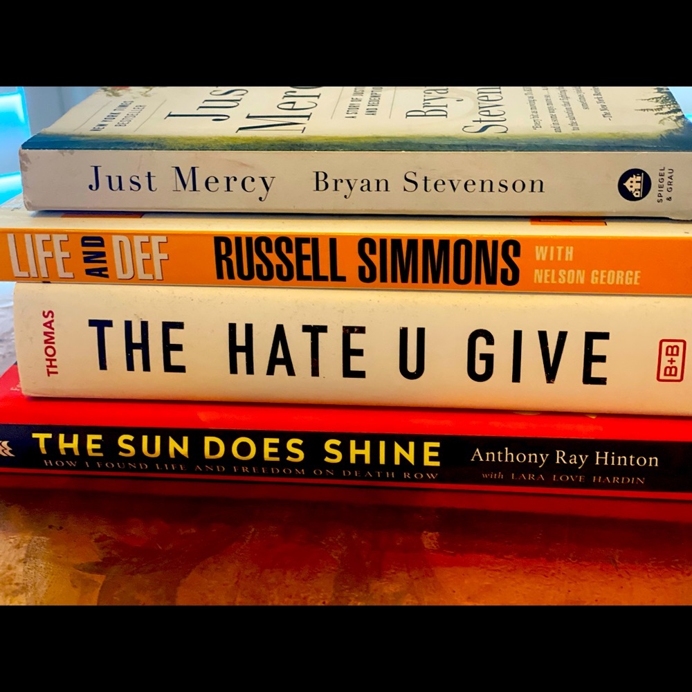 BOOK BUNDLE - Bryan Stevenson, Russell Simmons, Anthony Ray Hinton, and more!